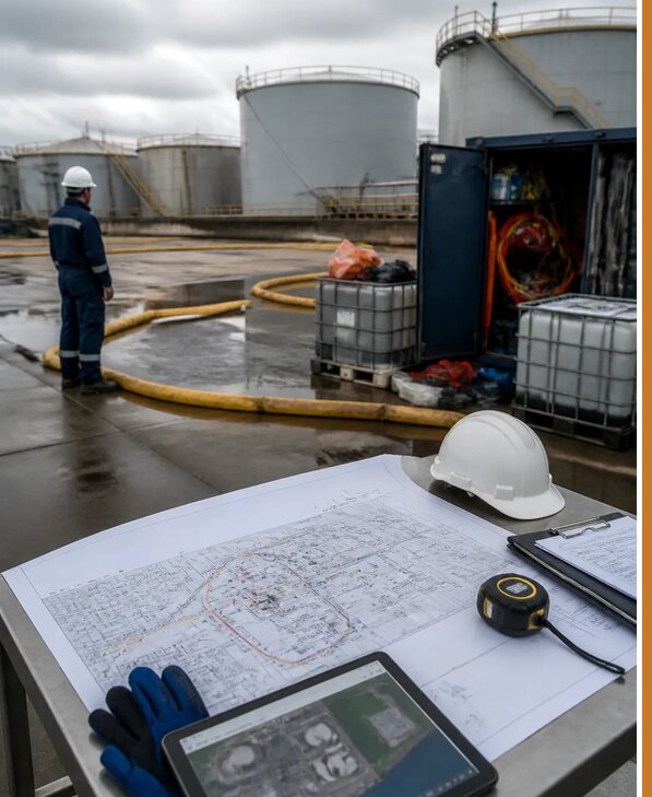 Разработка плана ликвидации разливов нефти в Нерюнгри