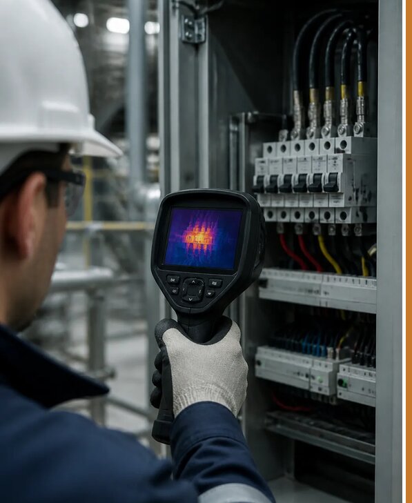 Тепловой контроль оборудования в Нерюнгри для безопасности работ